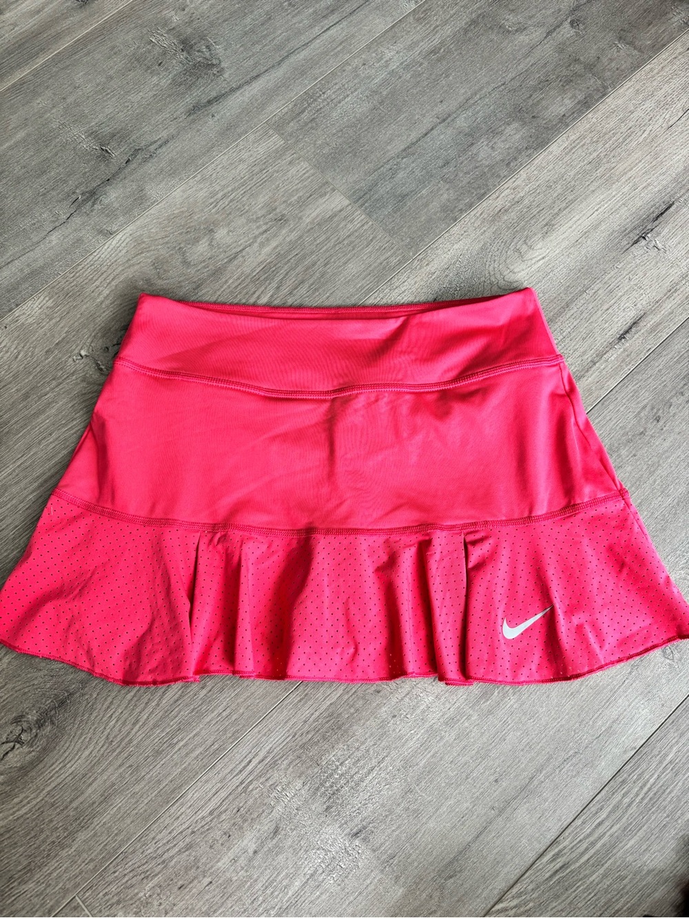 Nike Hot Pink Performance Circle Skater Tennis Skirt